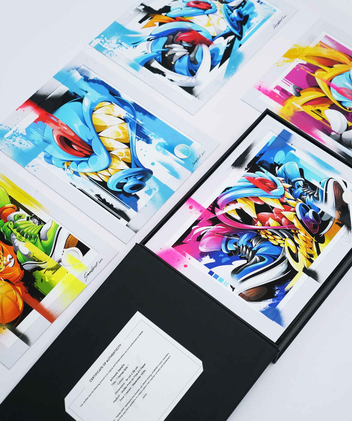 Collectible Art Print Box Set - Vortex Grin